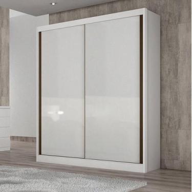 Imagem de Guarda Roupa Solteiro Ambiente Toledo 2 Portas 3 Gavetas Neve  Novo Ho