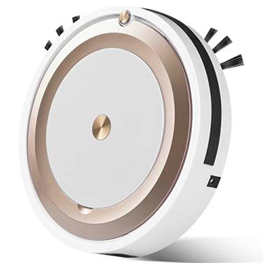 Imagem de Robô aspirador de pó, aspirador robótico superfino com esfregão, baixo ruído, controle de aplicativo, limpeza de agendamento, vassoura automática para piso duro, carpete, pelos de animais de estimação