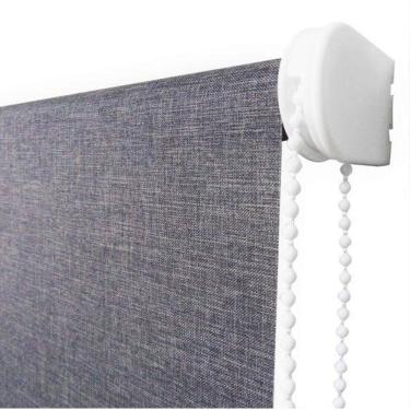 Imagem de Persiana Rolo Translúcida Breeze Cinza 120 L X 160 A Cm