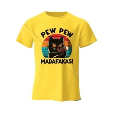 Imagem de Camiseta Unissex De Algodão 100% Ultra Macia Com Gola Redonda E Manga 