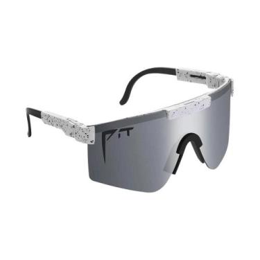 Imagem de Óculos De Sol Unissex UV400 Pit Viper Para Ciclismo, Caminhada, Beiseb