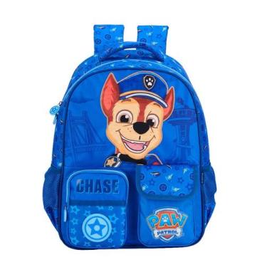 Imagem de Mochila Escolar De Costas Patrulha Canina Chase Luxo 15352 - Xeryus