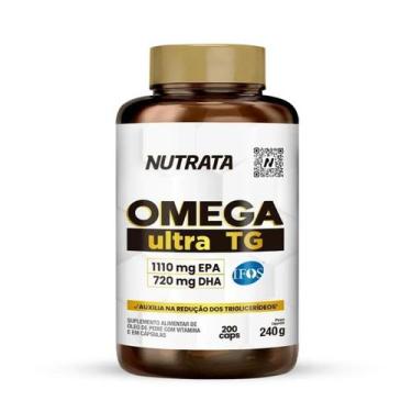 Imagem de Ômega 3 Ultra Tg 1830Mg Pote Com 200 Cápsulas Nutrata 240G