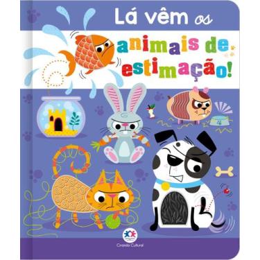 Imagem de Livro - Lá vêm os animais de estimação!