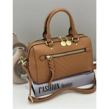 Imagem de Bolsa la celicia by lace lore pratica e moderna, Caramelo