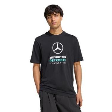 Imagem de Camiseta Adidas Mercedes Petronas HG208 Masculina-Masculino