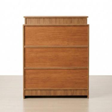 Imagem de Balcão Caixa Lojas E Comércios 100% Mdf Amadeirado - Suprema Móveis