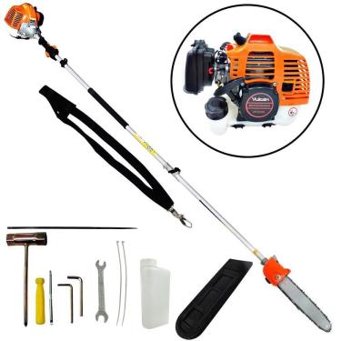 Imagem de Motopodador De Galhos Profissional á Gasolina VP3300L 33CC Com Extensor Para Podas de A...