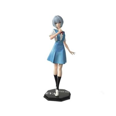Imagem de Estatueta Anime School Girl, modelo de tela de PVC de 27 cm