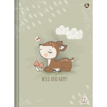 Imagem de Caderno (PEQUENO) 1/4 Brochura So Cute 14X20cm 80 Folhas - Animativa, 