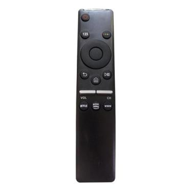 Imagem de Controle Compatível Tv Samsumg Led 4k Smart Curva Netflix - Genérica