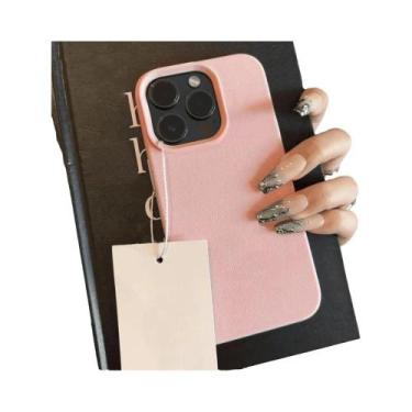 Imagem de Capa De Telefone Em Couro TPU À Prova De Choque Para iPhone pro Max 17