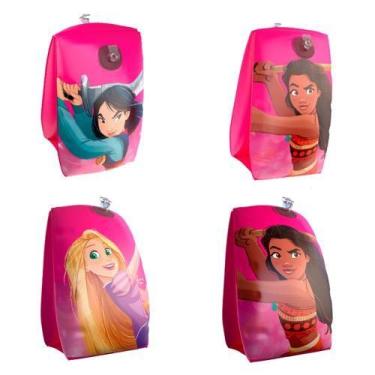 Imagem de Boia de Braço Inflável Estampa Princesas 23x14 CM - Etilux