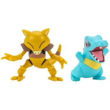 Imagem de Pokémon 2 Figuras de Ação de 5cm - Abra e Totodile - Sunny 2674 - Sunn
