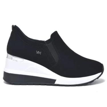 Imagem de Tenis Via Marte Anabela Feminino Preto 046-002-01, 33, Preto