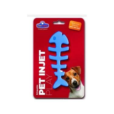 Imagem de Brinquedo Cães Pet Play Peixe Azul Pet Injet - PETINJET