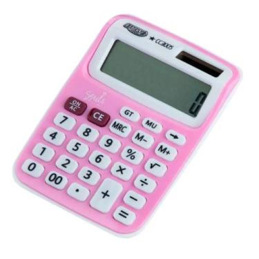 Imagem de Calculadora Média Pastel Soul 12 Dígitos - BRW, ROSA