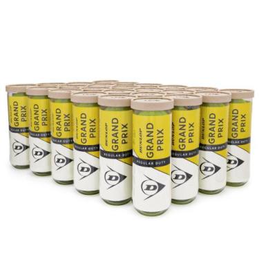 Imagem de Bola de Tênis Dunlop Grand Prix Regular Duty Saibro - Caixa com 24 Tub