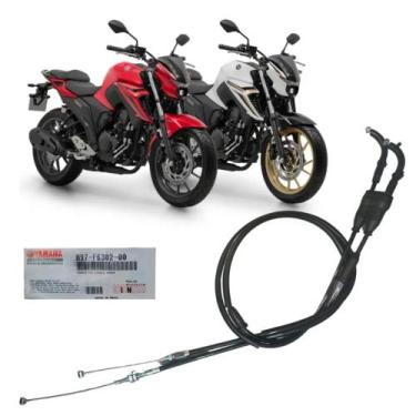 Imagem de Cabo Do Acelerador Fazer Fz25 2018 A 2024 Original Yamaha