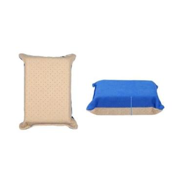 Imagem de Esponja Grande Super Absorvente Antiembaçante Para Espelhos De Carros 
