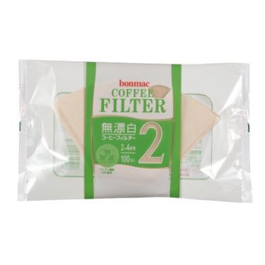 Imagem de [2-4] Copos bonmac unbleached bambu filtro misturado CF-200BAM 100 folhas x 10 pacotes # 858512 (importação do Japão)