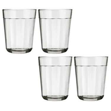 Imagem de Mini Copos Americano de Vidro Dose Cachaça Shot Tequila 4Un