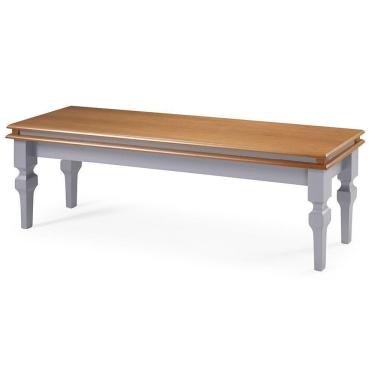 Imagem de Banco De Madeira Manchester Largura 150cm Imbuia Verniz