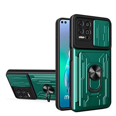 Imagem de YUNCHAO Caixa de telefone Para Motorola Moto G100 Sliding Camshield TPU+Caixa de telefone PC com slot de cartão capa para celular