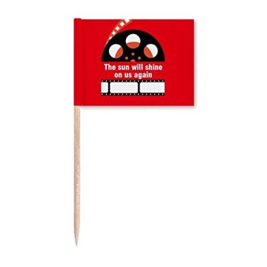 Imagem de The Sun Will Shine Again Art Deco Presente Fashion Palito de Dentes Marcadores Decoração de Festa