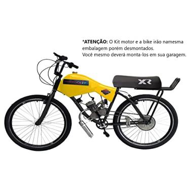 Imagem de Bicicleta Motorizada Beach Carenada Banco XR (kit & bike Desmontada)
