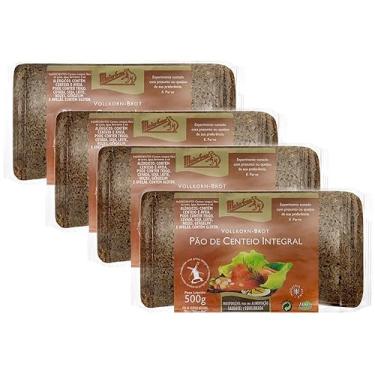 Imagem de Pão Integral Centeio Meierbaer Pacote 500g ( 4 X 500g )
