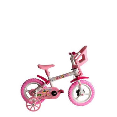 Imagem de Bicicleta Infantil Styll Aro 12 Princesinhas Rosa