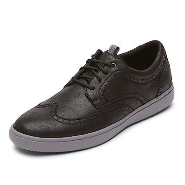 Imagem de Rockport Tênis masculino Colle Wing Tip, Preto, 11.5 Wide