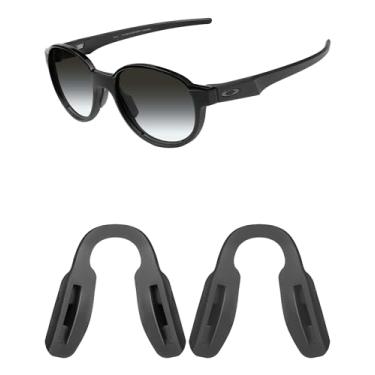 Imagem de Mryok 2 pares de almofadas de nariz de substituição para óculos de sol Oakley Trailing Poin - cinza e preto