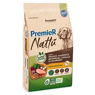 Imagem de PremieR Pet Nattú Ração Seca para Cães Adultos de Todos os Portes Sabor Mandioca 12kg