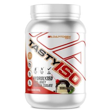 Imagem de Tasty Iso 900g Whey Protein Isolado e hidrolisado Adaptogen-Unissex