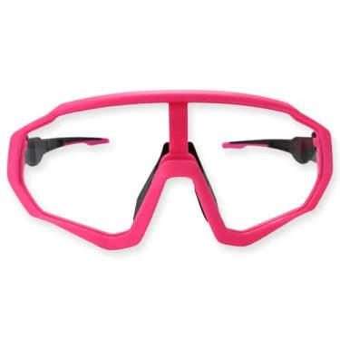 Imagem de Óculos De Sol Fotocromático Unisex Ciclismo Bikes Bicicletas Ciclistas Mtb Speed Esportivo Resistente O melhor Da Categoria Premium (Pink)