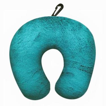 Imagem de Almofada travesseiro de pescoço apoio cervical para viagem - SOFT, Ver
