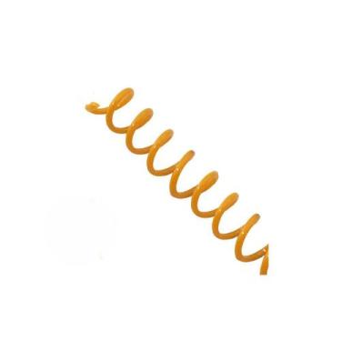 Imagem de Espiral para Encadernação Laranja 9mm 50 Folhas 100 und - Lassane