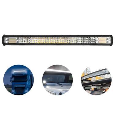 Imagem de Farol Barra 144 Led 432w 80cm Trator Maquina Muito + Forte - Mix Autom