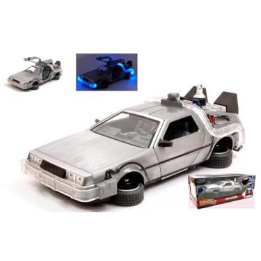 Imagem de Jada Toys Scale Model Compatible with DE LOREAN Back to The Future II Flying Version & Lights 1:24 JADA31468