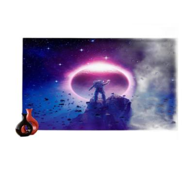 Imagem de Papel De Parede 3D Espaço Estrelas Astronauta 3,5M Nsp87