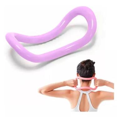 Imagem de Anel Magico Pilates Alongamento Yoga Natural Fitness Aparelho de Exerc