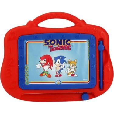 Imagem de Lousa Mágica Sonic Brinquedo Interativo Cor Sortida - BBR TOYS