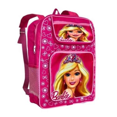 Imagem de Mochila Grande E Espaçosa De Menina Bolsa Escolar Infantil Personagem 