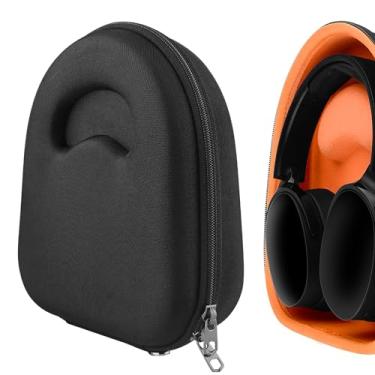 Imagem de Geekria Capa protetora para fones de ouvido compatível com Skullcandy Crusher Evo, Crusher ANC, Venue, Hesh 3, Srhythm NC75 Pro, NC35, bolsa de transporte de capa dura de substituição com armazenamento de cabo (preto)
