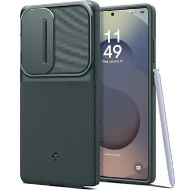 Imagem de Capa Spigen para Galaxy S25 Ultra, Optik Armor [sem ímã] para Samsung Galaxy S25 Ultra - Verde Abismo