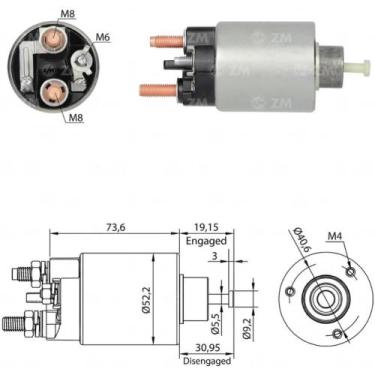 Imagem de Relê Chevrolet Zafira 2001 a 2012 ZM 6-860