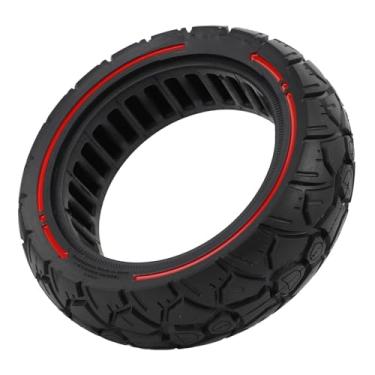 Imagem de Pneu Sólido de Scooter Elétrica, 10in 10x3 255x80 80/65-6,5 Roda de Substituição de Scooter Elétrica de Borracha para Scooter Elétrico Kugoo