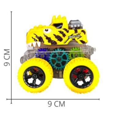 Imagem de Caminhão monstro dinossauro carrinho de brinquedo fricção 360 carrinho